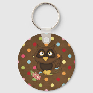 Wise Owl Keychain