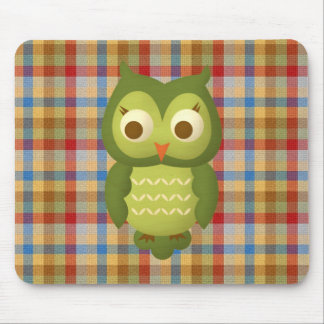 Wise Owl Mouse Pad
