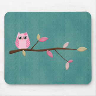 Wise Owl Mouse Pad