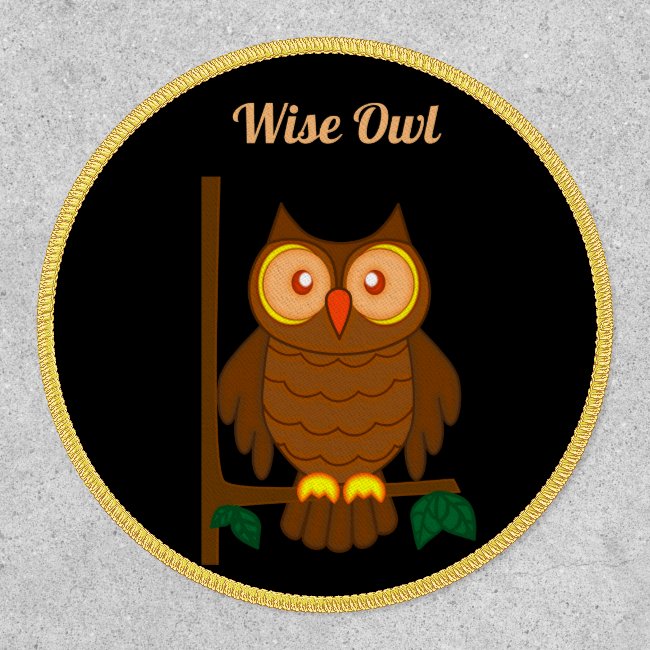 Wise Owl Patch