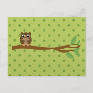 Wise Owl Postcard