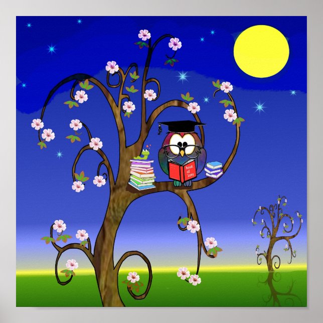 Wise Owl Poster (Front)