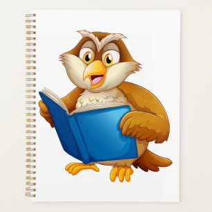 Wise Owl Reading Book Planner