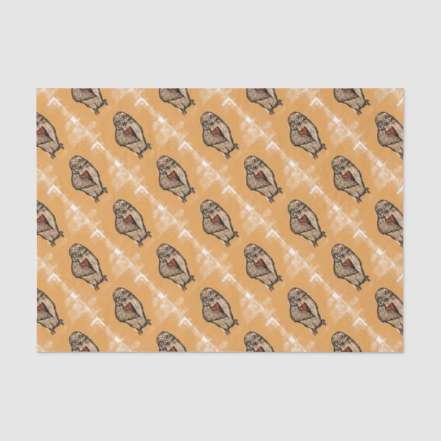 Wise Owl Tissue Paper (Front)