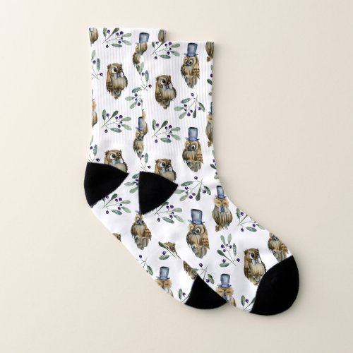 Wise Owls Socks