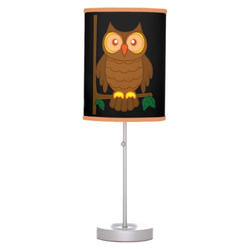 Wise Owls Table Lamp