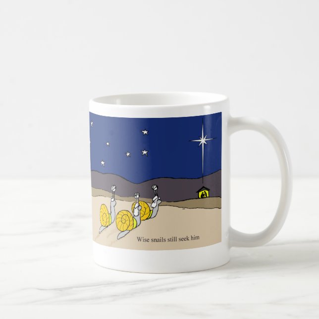 Wise Snails Coffee Mug (Right)