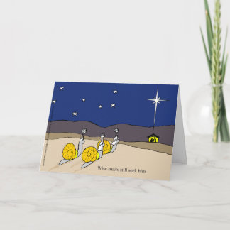 Wise Snails Holiday Card