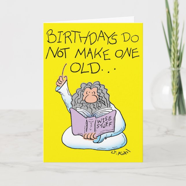 Wise Stuff Card (Front)