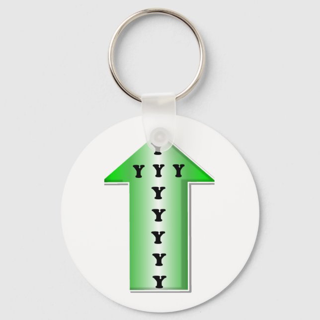 Wise Up! Keychain (Front)