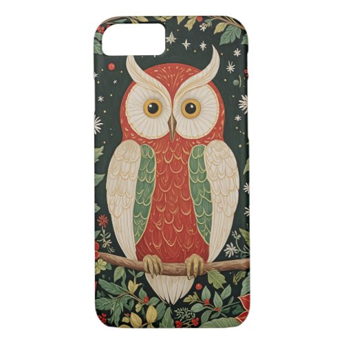 Wise Winter Watcher iPhone 87 Case