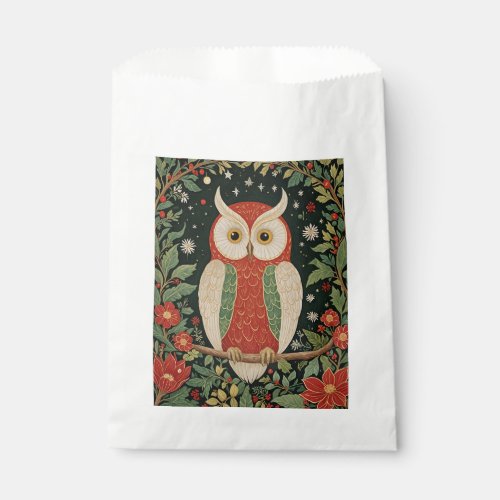 Wise Winter Watcher Favor Bag