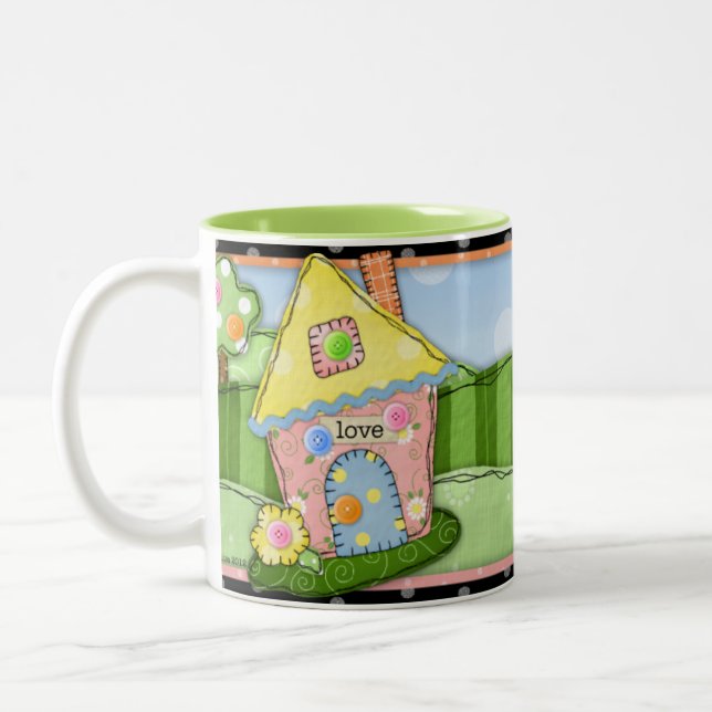 "Wise Woman" Two Tone Mug (Left)