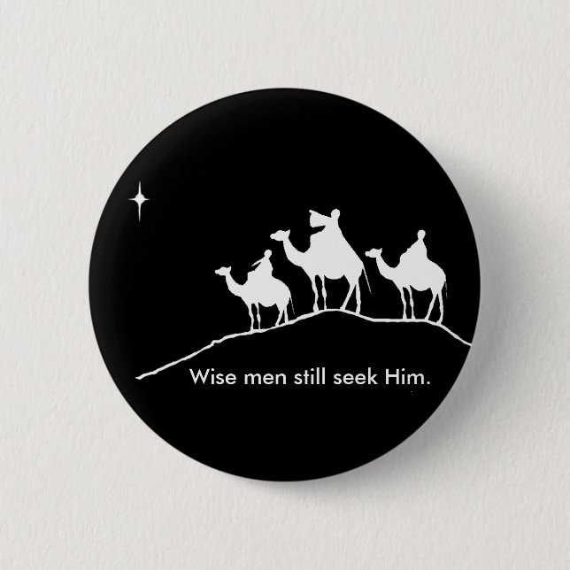 Wisemen Button (Front)