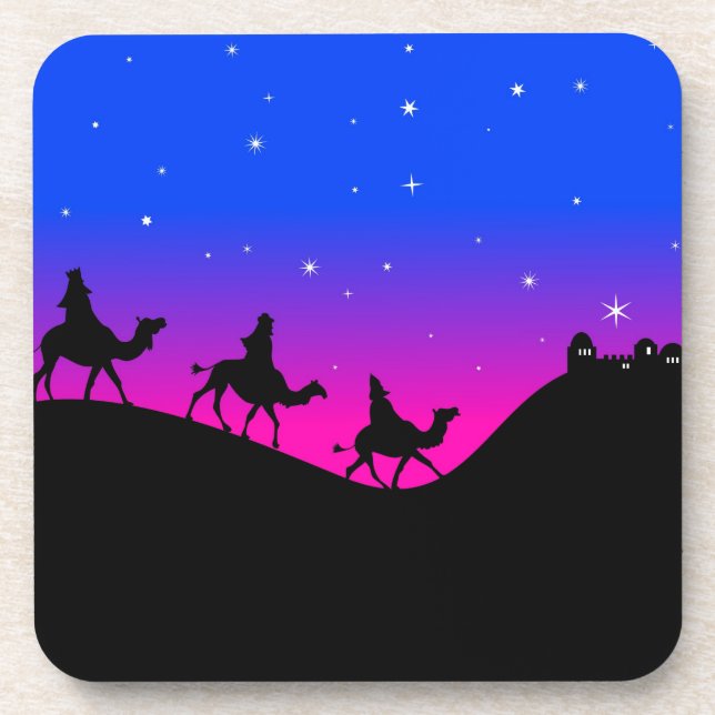 Wisemen Drink Coaster (Front)