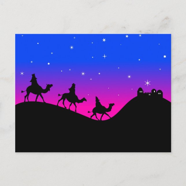 Wisemen Postcard (Front)