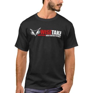 WiseTake Daily Fantasy Sports Black T-Shirt