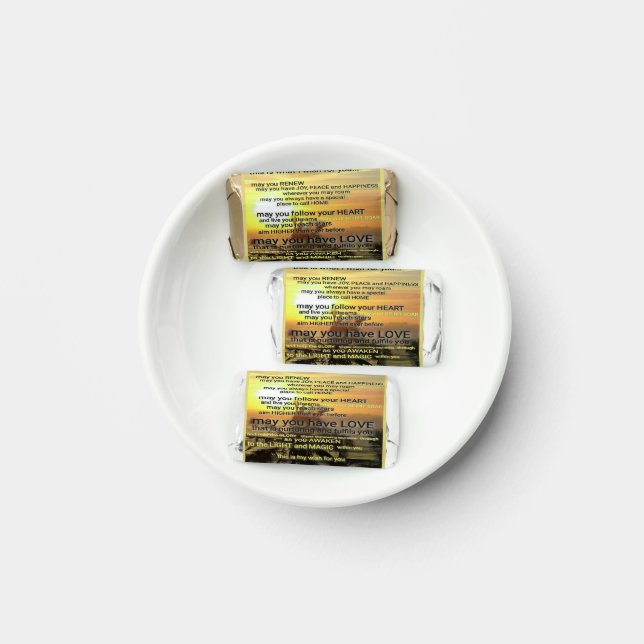 WISH Assorted Miniatures / Hershey's Miniatures (Plate)