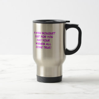 Wish Bouquet travel mug. Mug