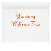 Wish Come True Cards (Inside Horizontal (Bottom))
