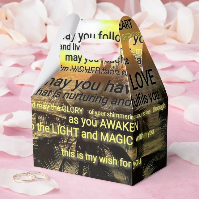 WISH Favor Box by Adiela Akoo (Wedding)