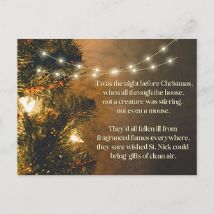 Wish for Clean Air Holiday Postcard