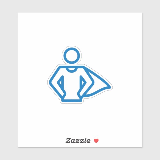 Wish Granters are Superheroes! Sticker (Sheet)