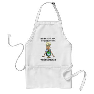 Wish I Could Remember Adult Apron