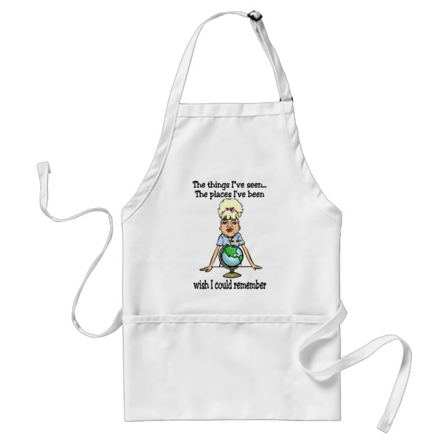 Wish I Could Remember Adult Apron (Front)