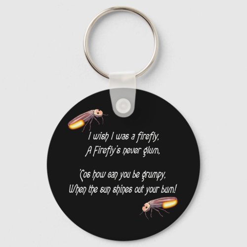 Wish I was a Firefly Keychain