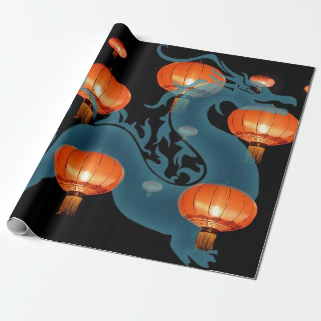 Wish someone a happy and successful Chinese new  T Wrapping Paper (Unrolled)