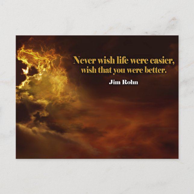 Wish That You Were Better Postcard (Front)