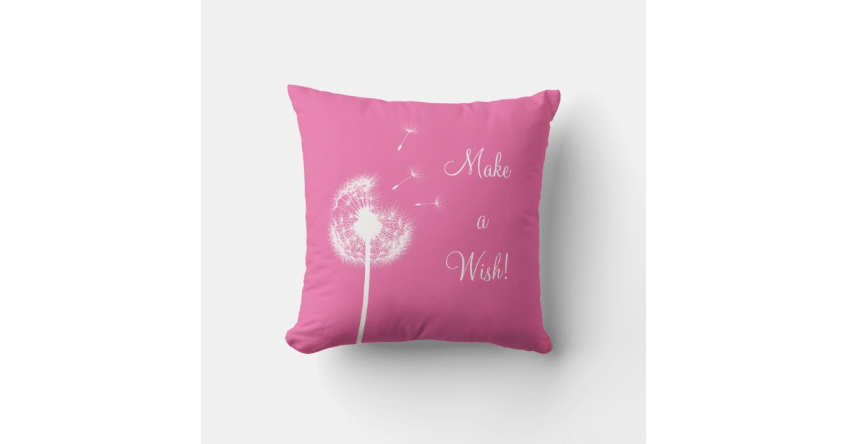 Wish Throw Pillow Zazzle
