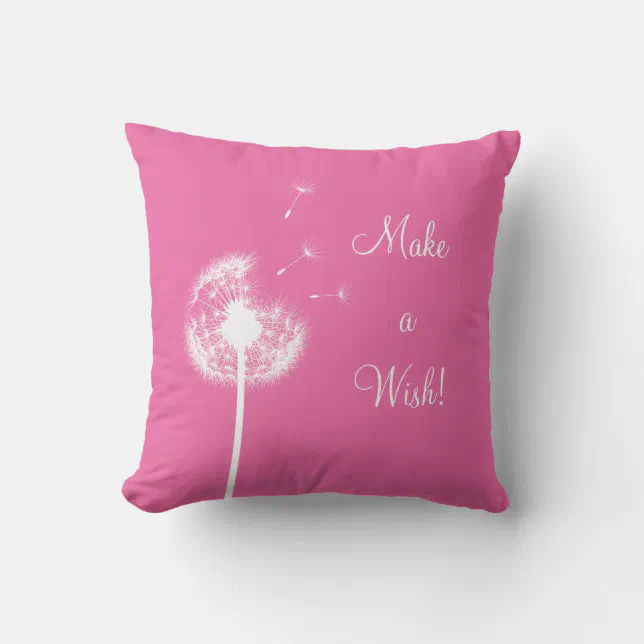 Wish Throw Pillow Zazzle