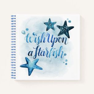 Wish Upon a Starfish Notebook