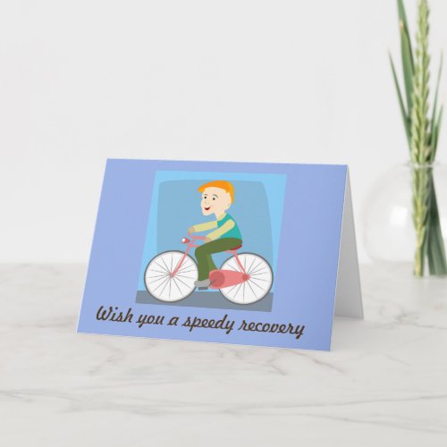 Wish you a speedy recovery card