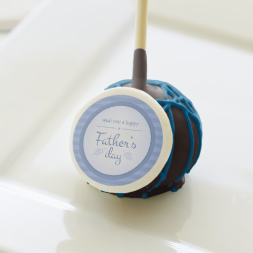 wish you happy fathers day cake pops