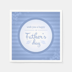 wish you happy fathers day napkins