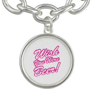 Wish You Were Beer! Charm Bracelet