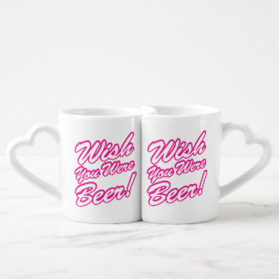 Wish You Were Beer! Coffee Mug Set