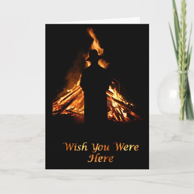Wish You Were Here Card (Front)