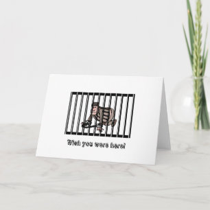 Wish you were here! card