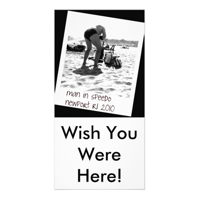 Wish You Were Here! Card (Front)