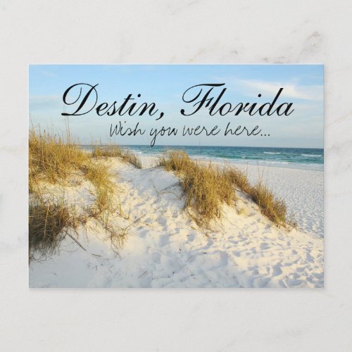 Wish you were here _ Destin Florida Postcard