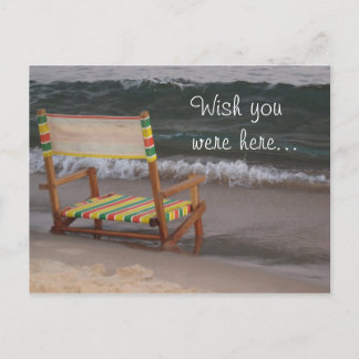 "Wish you were here" Paradise Postcard