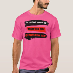 Wish You Were Here Pink Floyd Lyrics Lettering T-Shirt