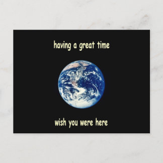 wish you were here postcard
