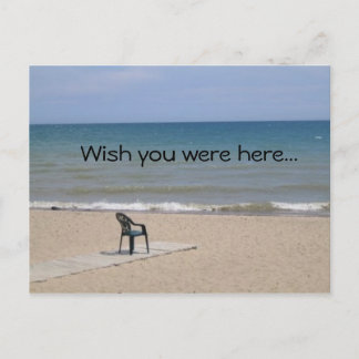 Wish you were here... postcard