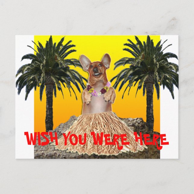 Wish you were here postcard (Front)
