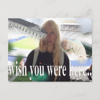 Wish You Were Here Postcard